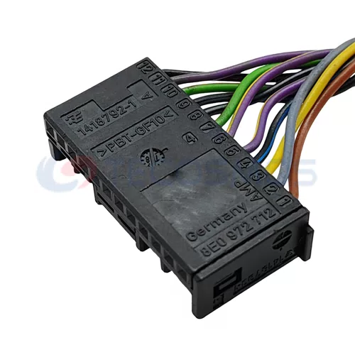 Waterproof Wire Connector Cable Harness Automotive Housing Connector for Volkswagen Audi 12pin Female 1418792-11418793-1 - image 6